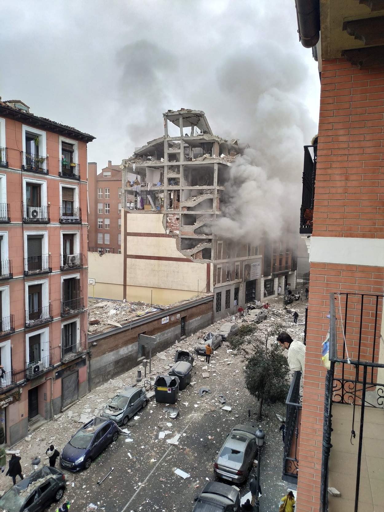 explosion madrid